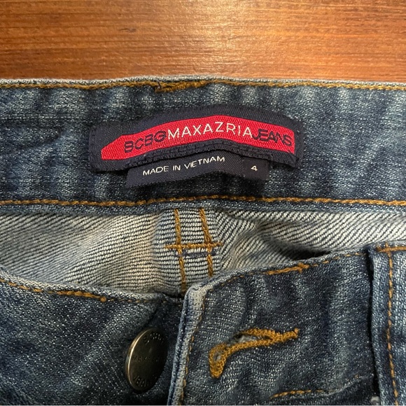 BCBG low waisted wide leg jeans 4 - Picture 8 of 8